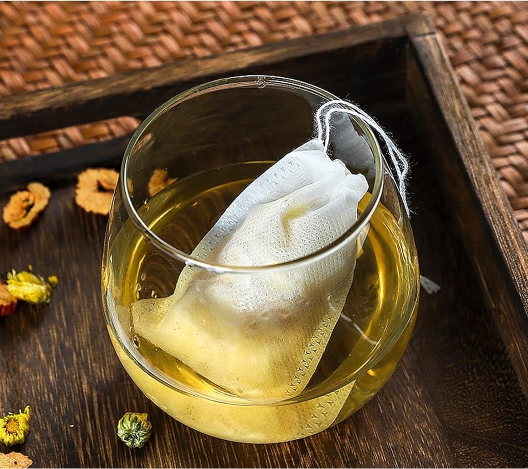 10 Filtres à thé jetable en tissu non tissé