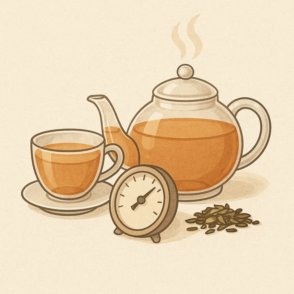 🌡️ Températures & temps d’infusion : le guide simple pour réussir votre thé