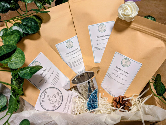 Coffret “Édition de Noël – Thés & Infusions Gourmands"