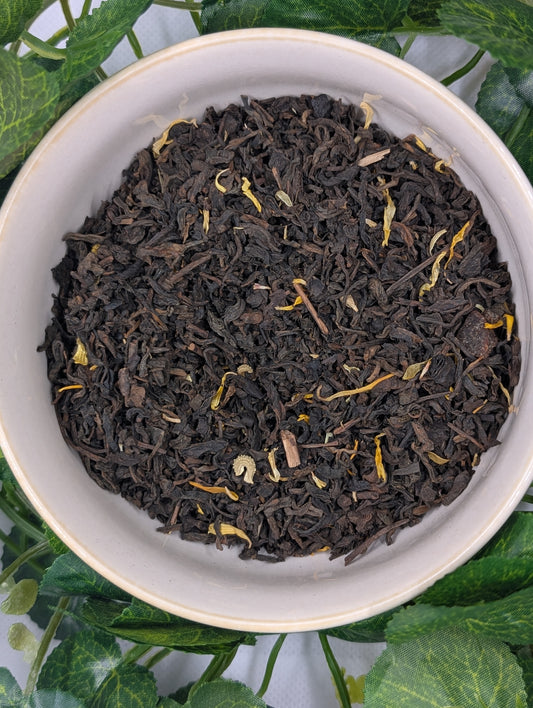Thé Pu Erh - Terre de Vanille & Pêche