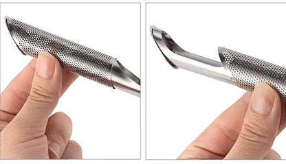 Filtre à thé tube en acier inoxydable