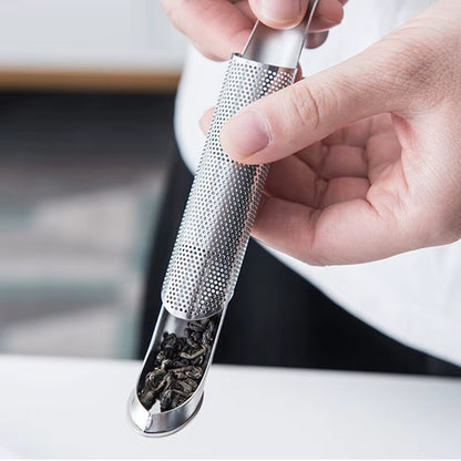 Filtre à thé tube en acier inoxydable