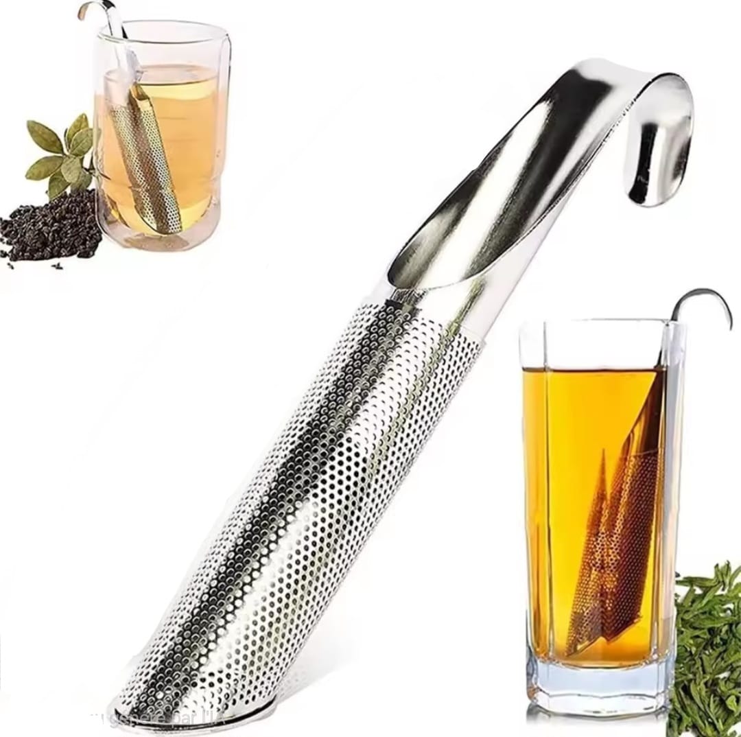 Filtre à thé tube en acier inoxydable